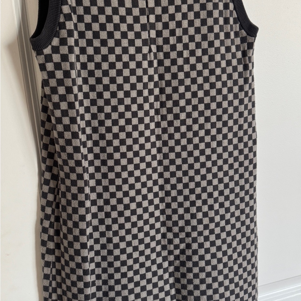 Ben Sherman Checkered Sleeveless Dress - Picture 3 of 3